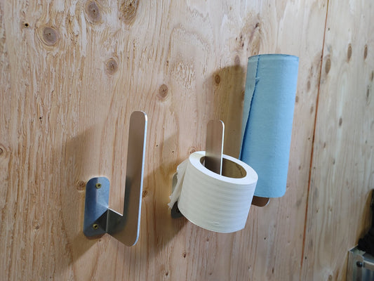 Wall mount Paper Towel/toilet paper/Hoodie/Hat holder -SHIPPING INCLUDED
