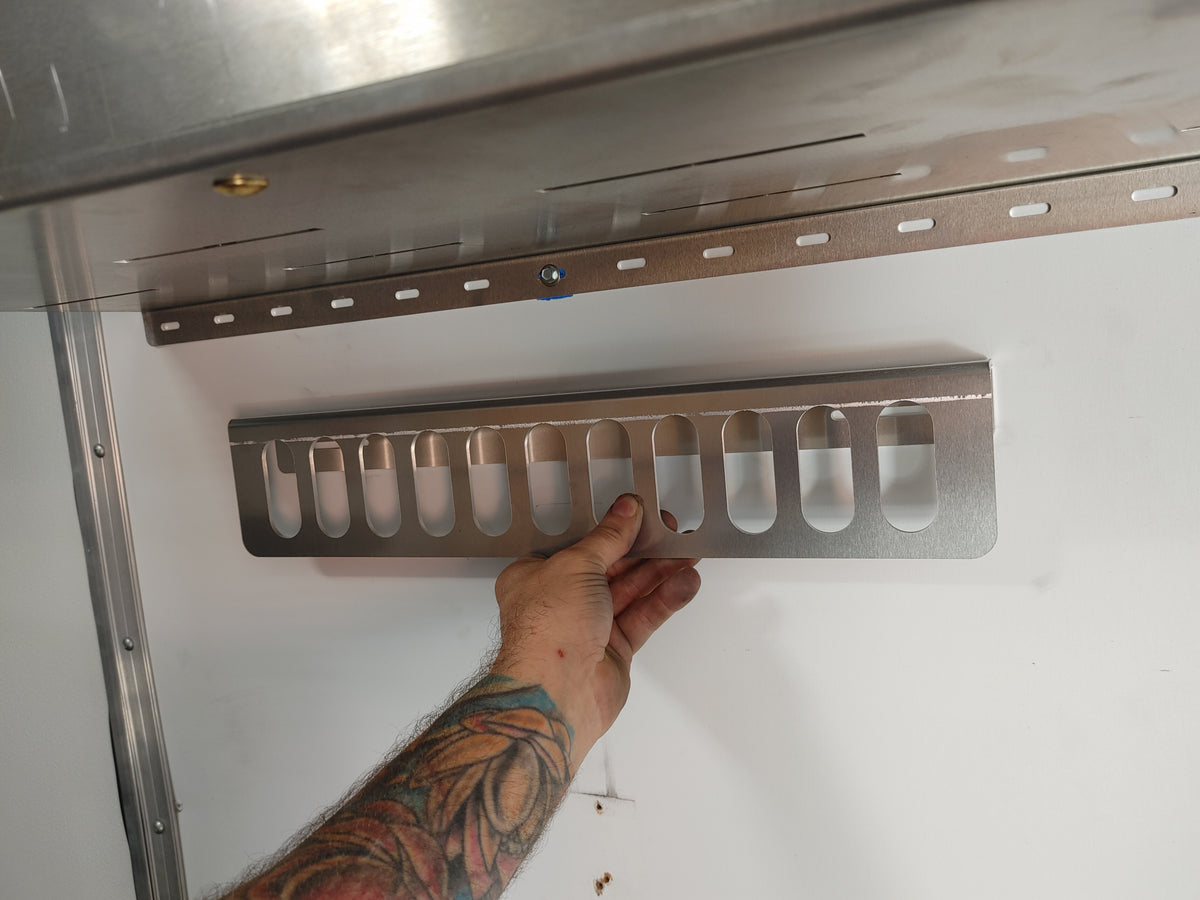 Strap Rack Tie Down/Ratchet Strap Rack -SHIPPING INCLUDED – Blackfish Fabrication