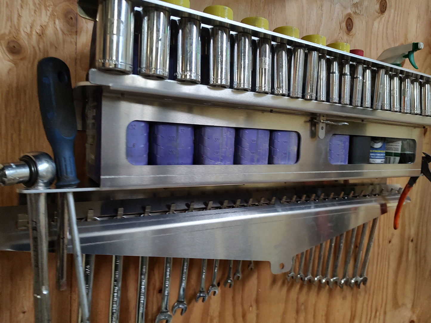 "Hot Pit" Tool and Fluids rack--FREE SHIPPING